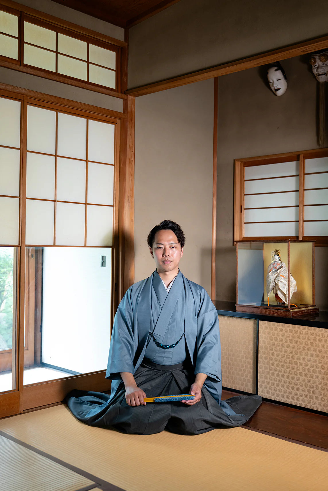Men's Kimono Collection<br><div style="font-size:60%;">雨洗風磨 Usen Fuma</div>