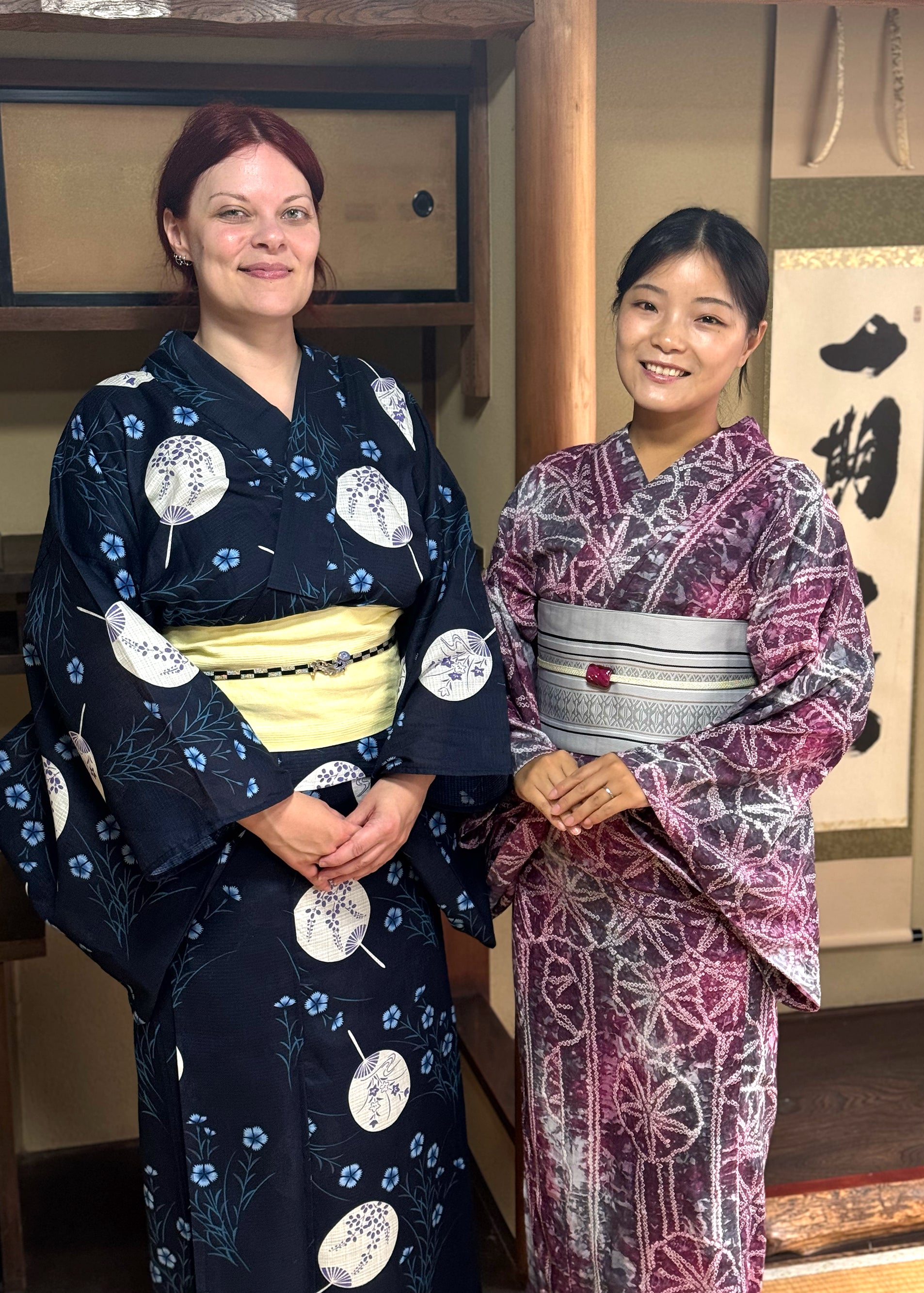 Kimono Dressing Lessons with Harumi (in Kyoto)