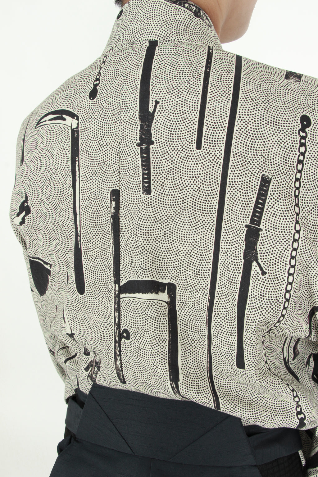 Budo Equipment Pattern Han-gi (Half Kimono Top)