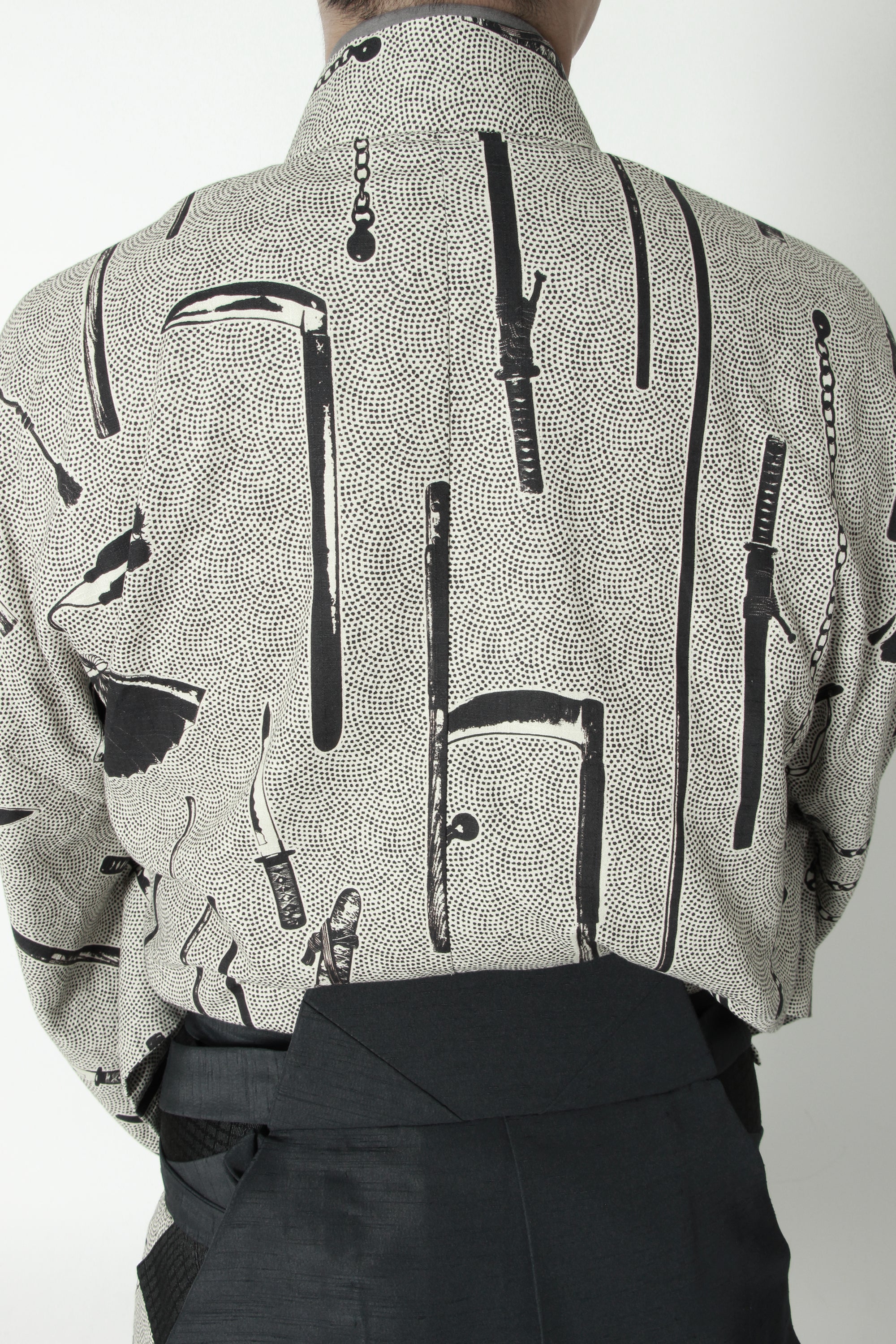 Budo Equipment Pattern Han-gi (Half Kimono Top)