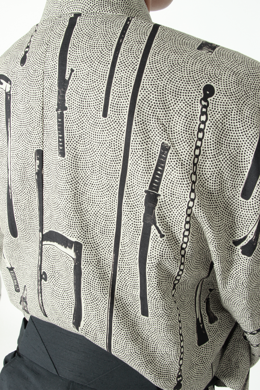 Budo Equipment Pattern Han-gi (Half Kimono Top)