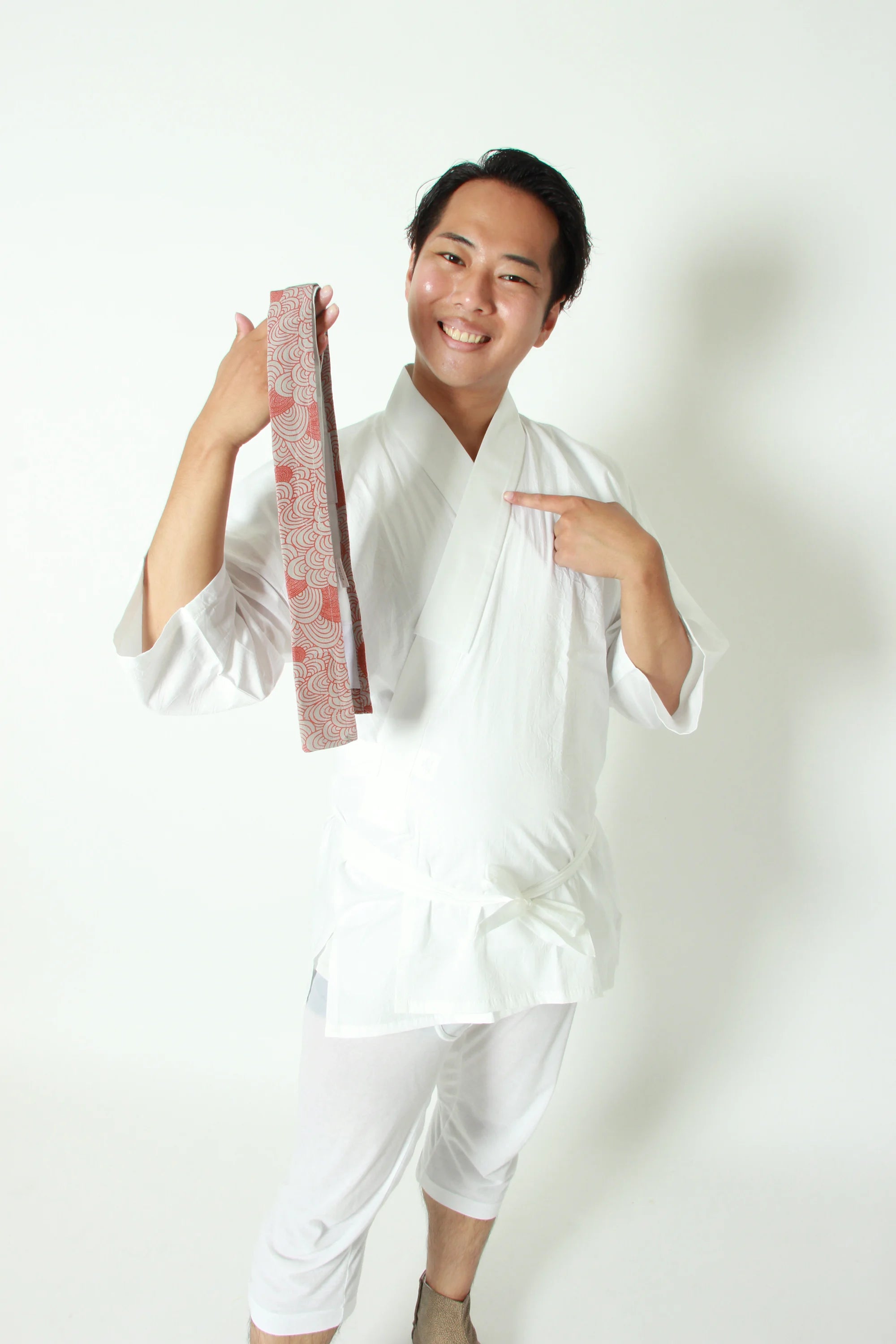 Men’s Kimono Undershirt – Replaceable Collar