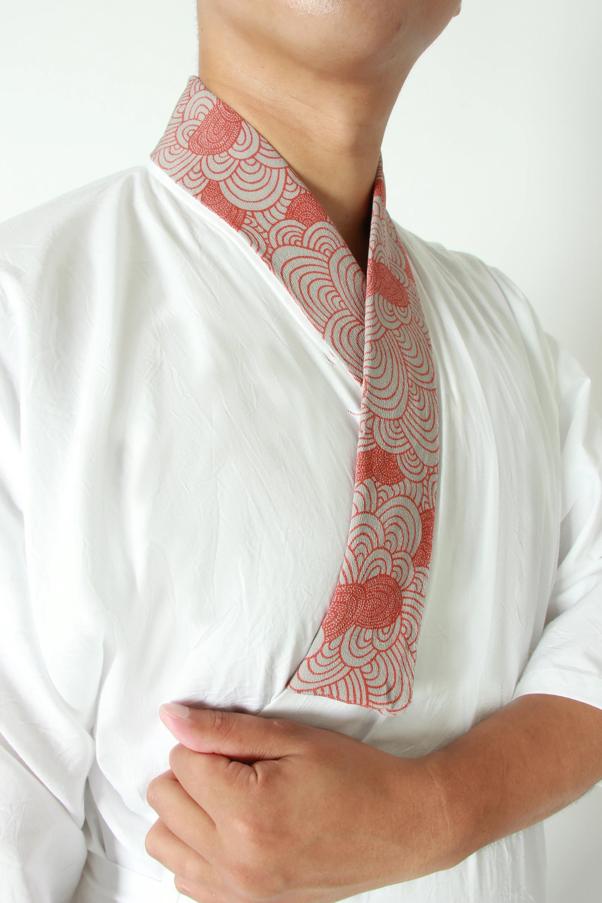 Men’s Kimono Undershirt – Replaceable Collar