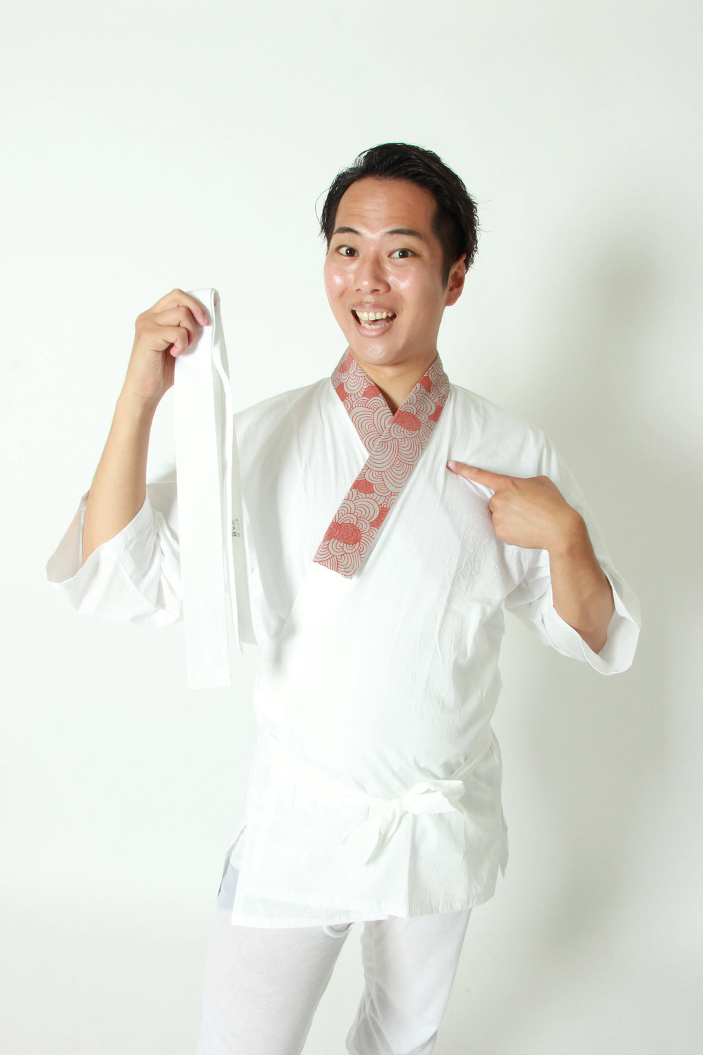 Men’s Kimono Undershirt – Replaceable Collar
