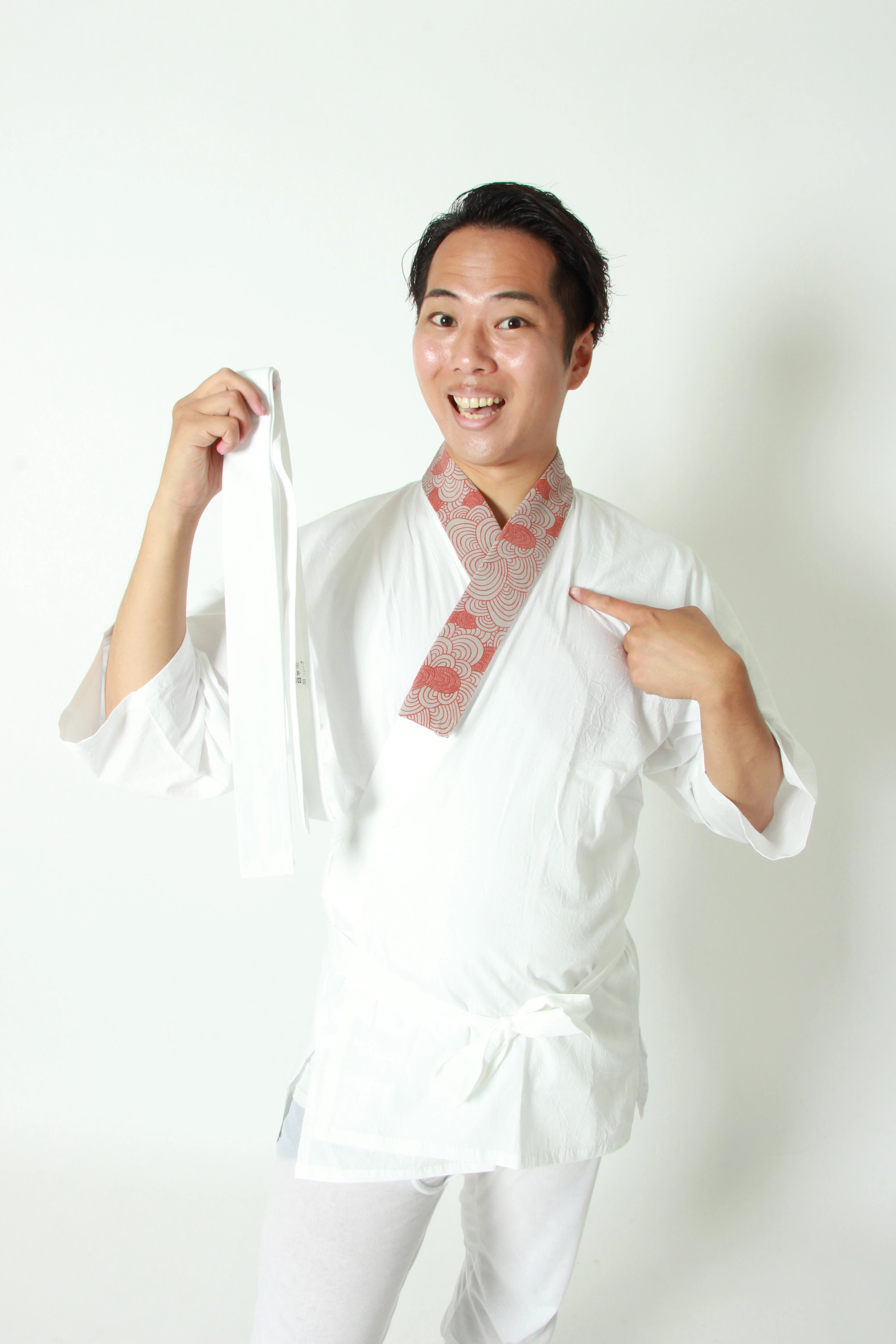Men’s Kimono Undershirt – Replaceable Collar